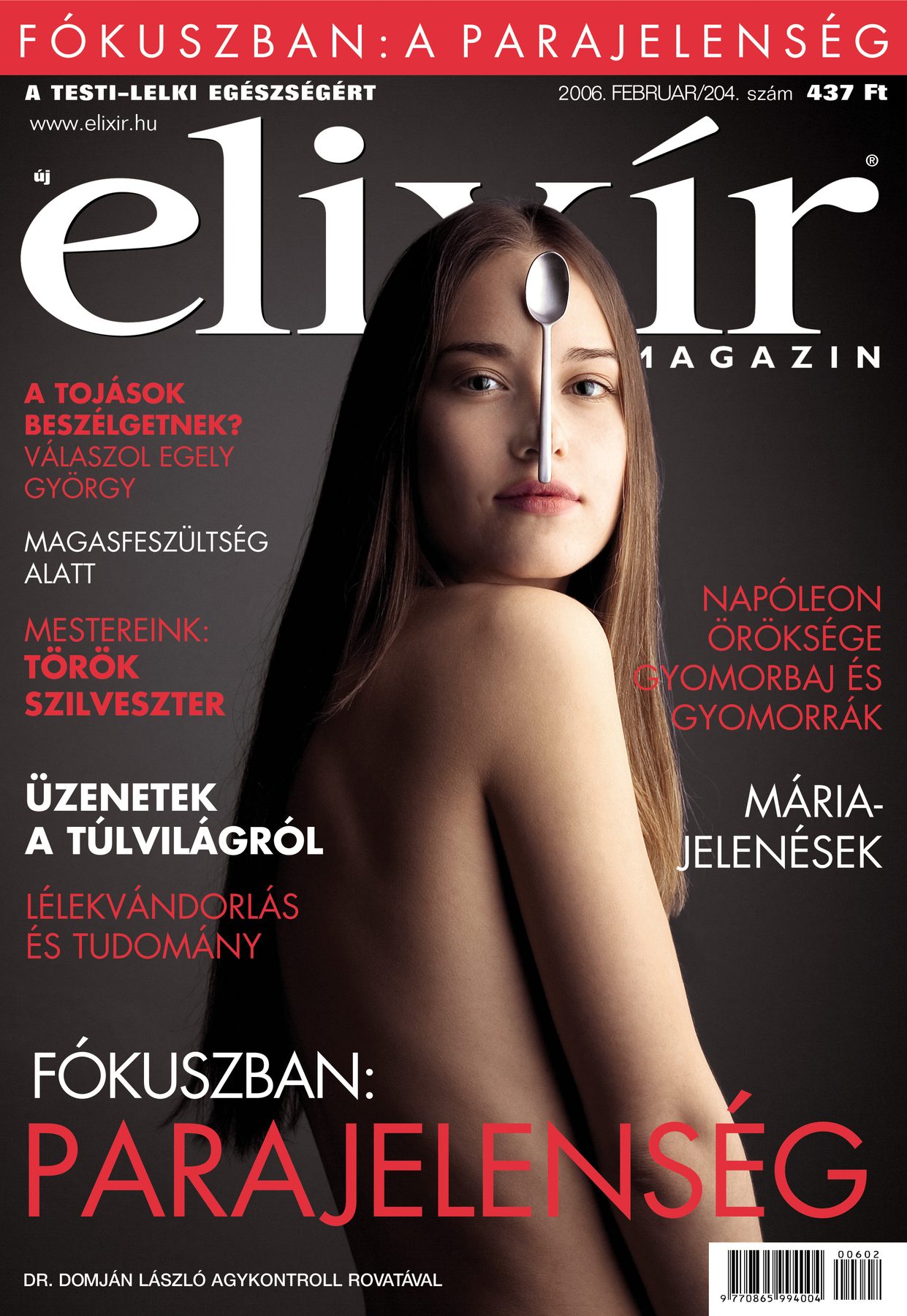 Elixír magazin címlap, 2006
